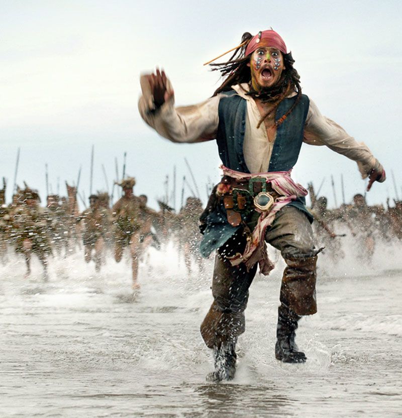 Постеры и кадры: Пираты Карибского моря: На краю Света (2007) Pirates of th...