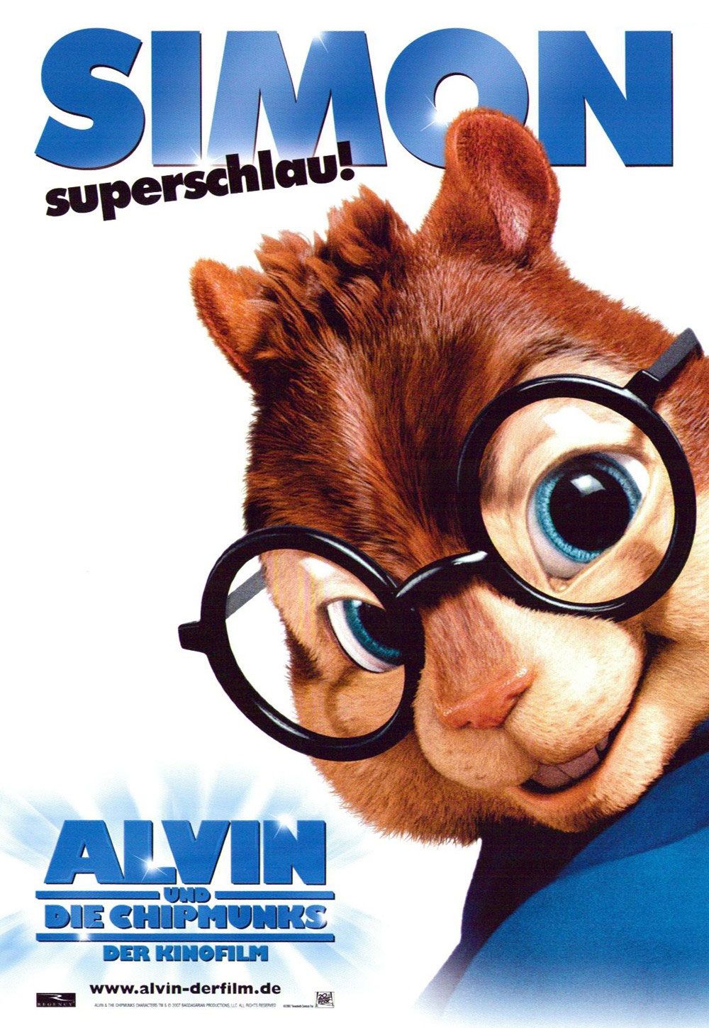 Постеры и кадры: Элвин и бурундуки (2007) Alvin and the Chipmunks.